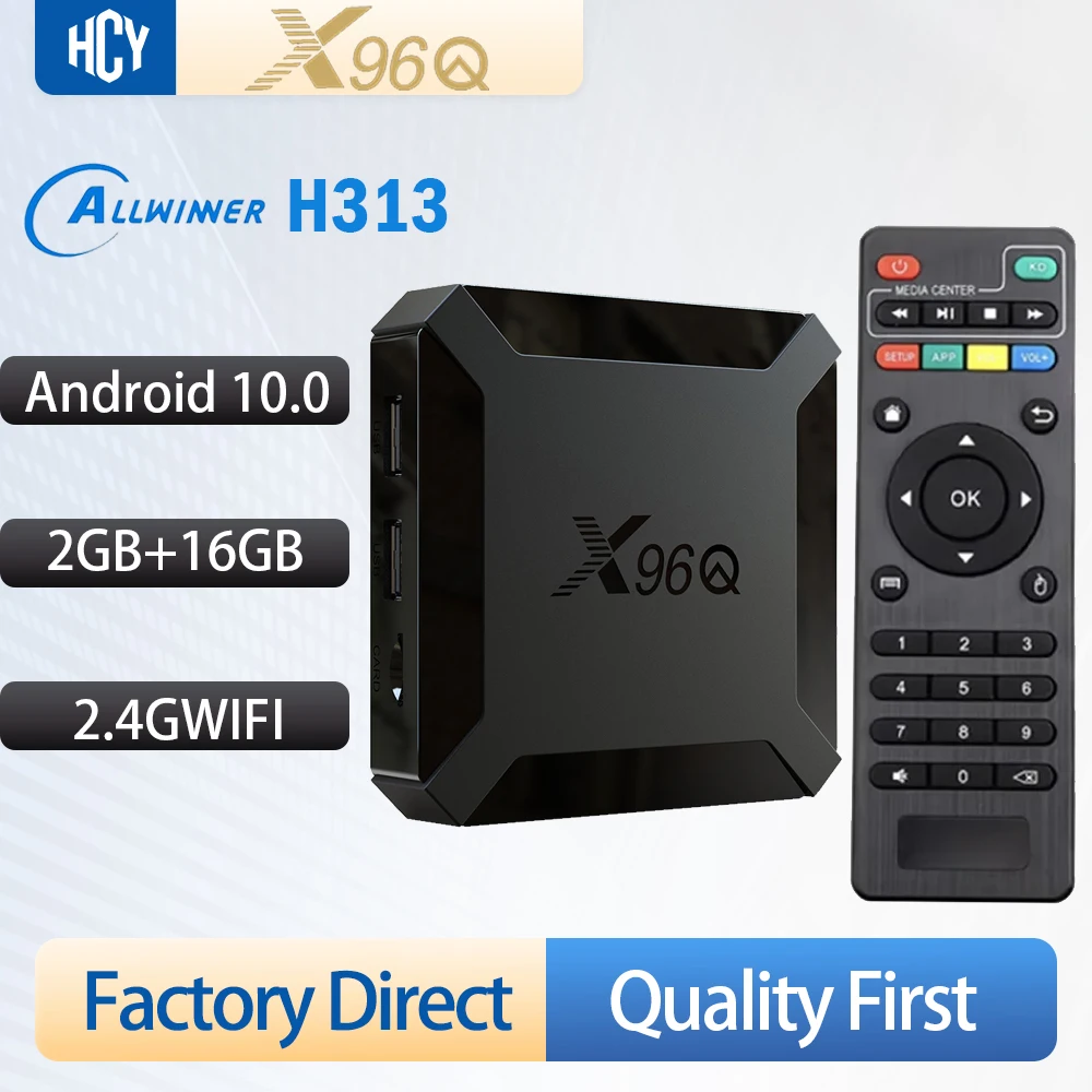 

ТВ-приставка X96Q H313 XR819 2.4GWIFI 2GB+16GB Android 10 НОВИНКА
