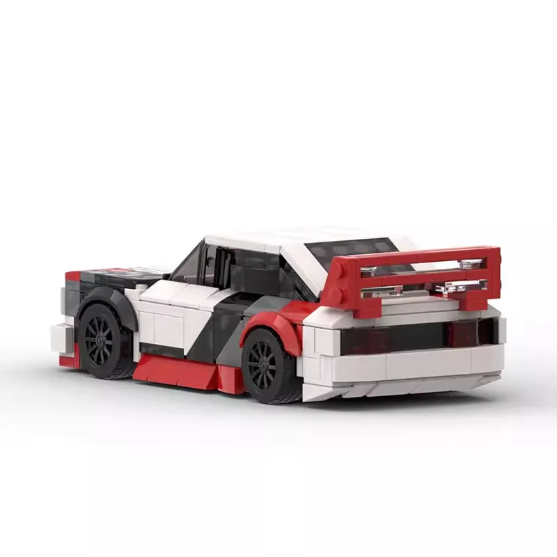 MOC Audis  90 Quattro building block Racing is compatible with LEGOS Children's Puzzle building Racing block toy gift