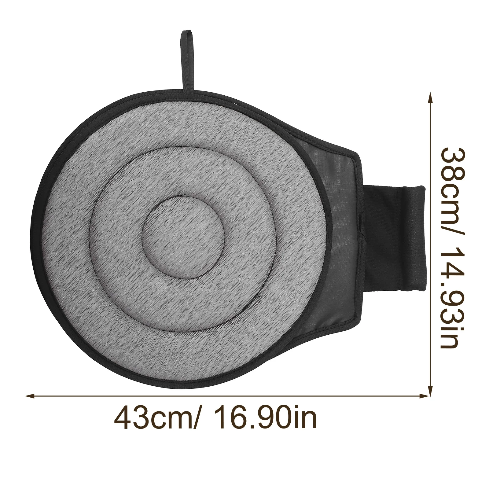 وسادة مقعد دوارة 360 حصيرة سيارة دوارة لكبار السن المعاقين بعد الولادة النساء قابلة لإعادة الاستخدام نسيج ناعم سهل التنقل