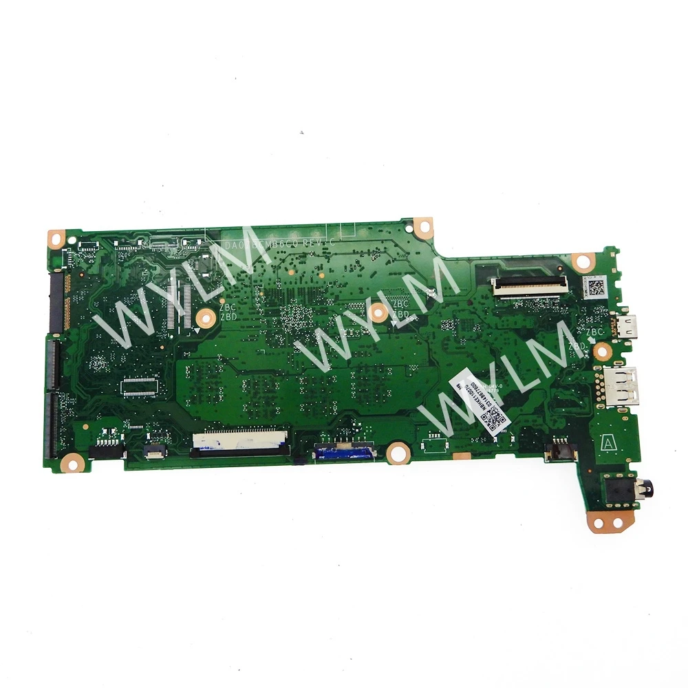 Imagem -02 - Placa-mãe Portátil para Acer Chromebook Da0zbcmb6c0 Placa-mãe para Cb3141h Cb3153h N4000 N5000 N5030 Cpu 4g 8g Ram 64g 128g Ssd