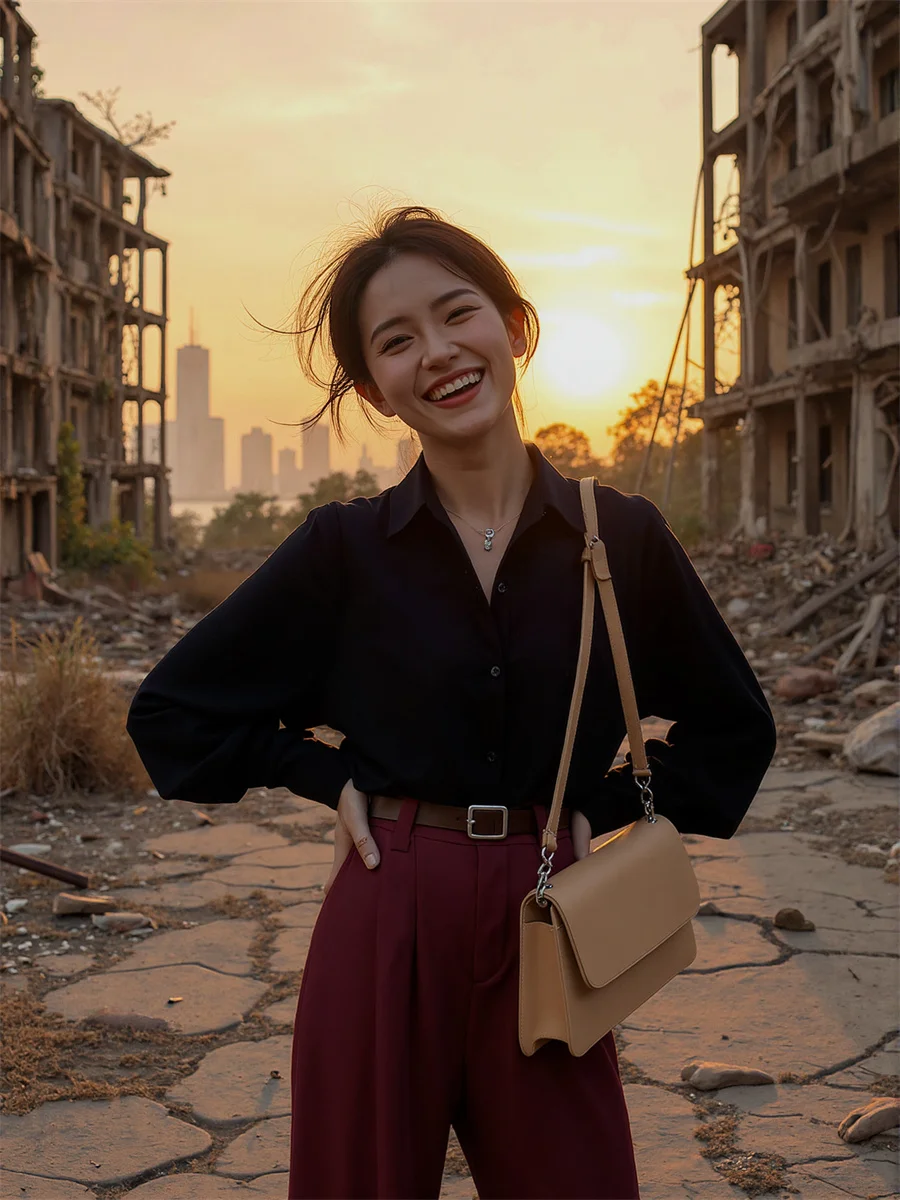 

Lantern Sleeve Solid Shirts Womens Formal Crop Top Blusas Stripe Chic Minimalist Fashion Summer Preppy Patchwork Shirt