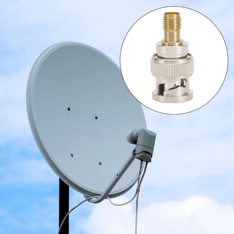 محول الإناث الذكور BNC/SMA JK إشارة محول إشارة لأنظمة أجهزة الكمبيوتر H8WD