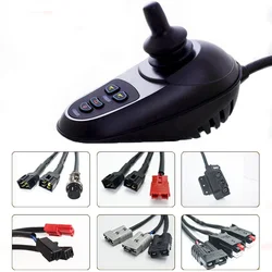 Wireless Remote Control Electric Wheelchair Joystick Controller Shifting Smoothly EABS Parking Function High Safe Anti Collision