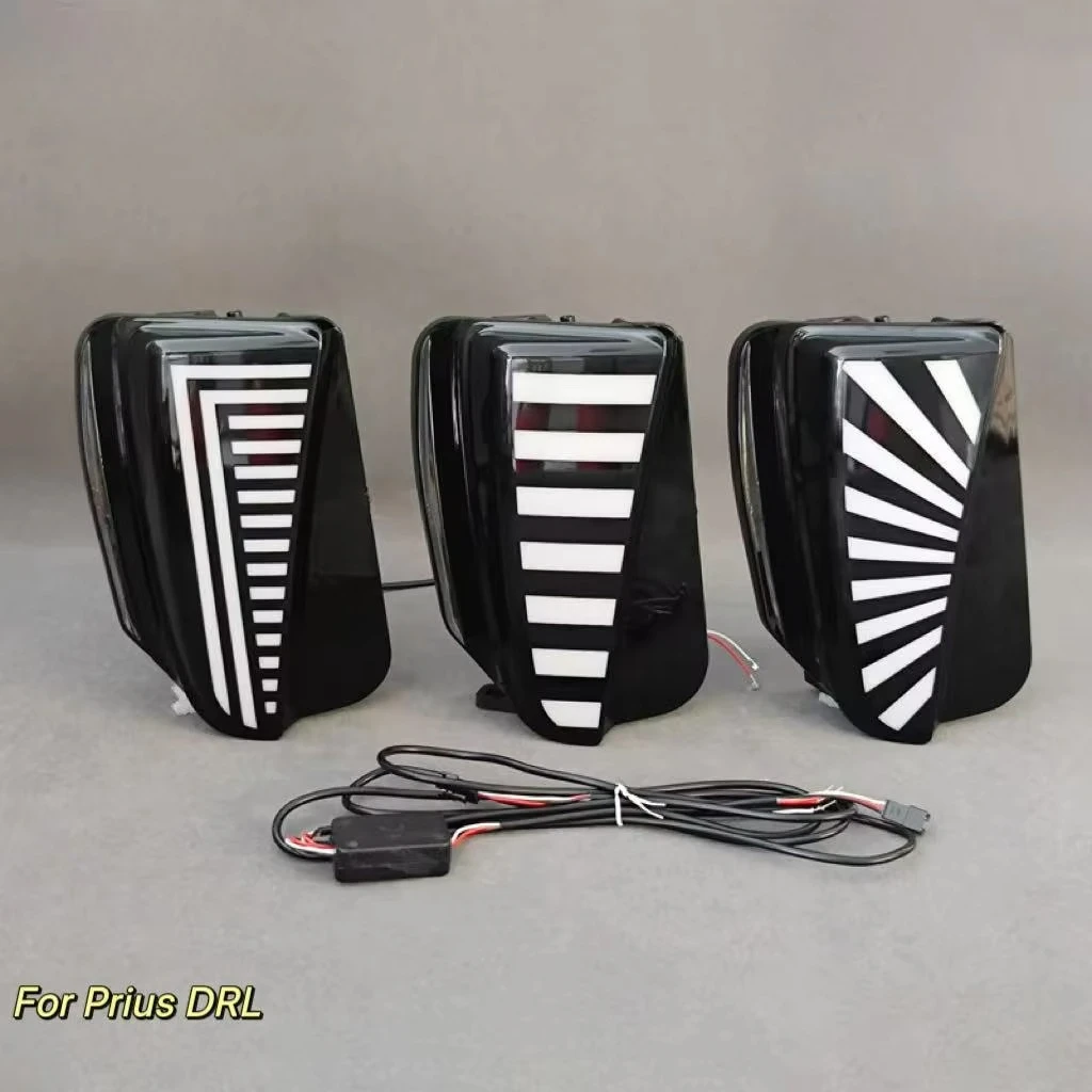 

For Prius Hybrid XW30 2012-2014 DRL LED Daytime Running Light Corner Light With Yellow Signal