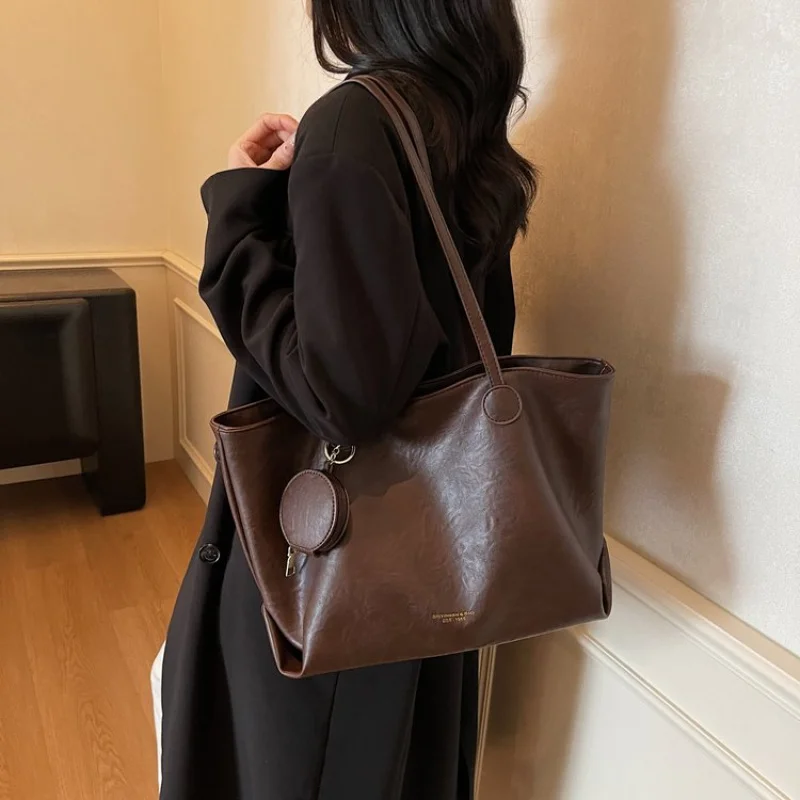 

Женская дорожная сумка большой вместимости, элегантная модная сумка из искусственной кожи, роскошная женская дизайнерская сумка на плечо с цепочкой и ремешком