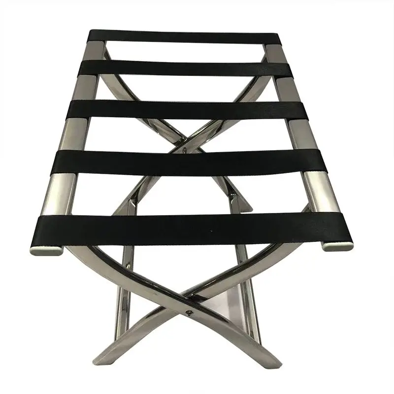 Portapacchi pieghevole in legno per hotel