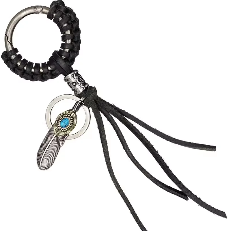 

New Arrival Motorcycle weaving Keychain Pendant For Man Women Gift