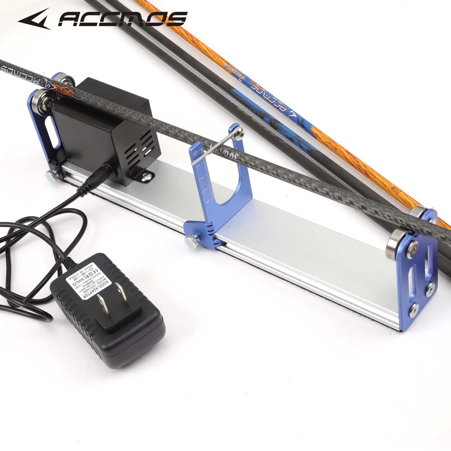 Professional Electric Arrow Spinner Tester | 1000-2000 RPM Adjustable Speed Archery Arrow Shaft Straightness Inspecting Machine