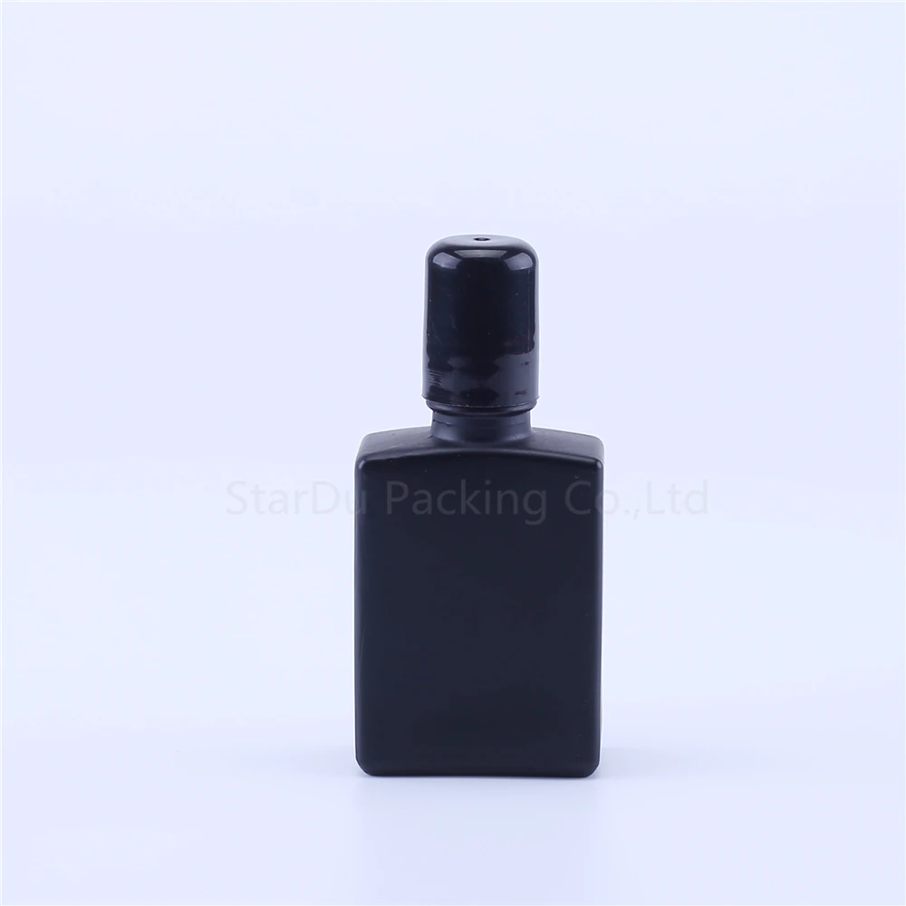 30ml Black Roll On Perfume bottle, 30cc Amber Essential Oil Rollon bottle, Small Glass Roller Container 100pcs