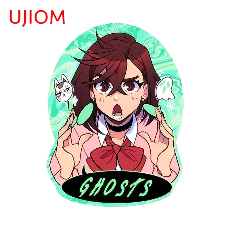 UJIOM for Momo Ayase Colorful Wall Stickers Amusing Anime Girl Graffiti Decals Creative Personality Baby Nursery Room Murals