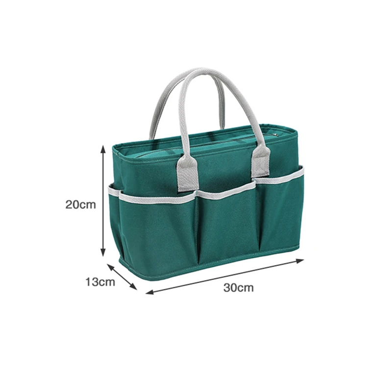 Bolsa térmica de gran capacidad para el almuerzo, bolso de mano portátil Oxford impermeable con cremallera, aislante, para la escuela, Picnic, Camping, comida