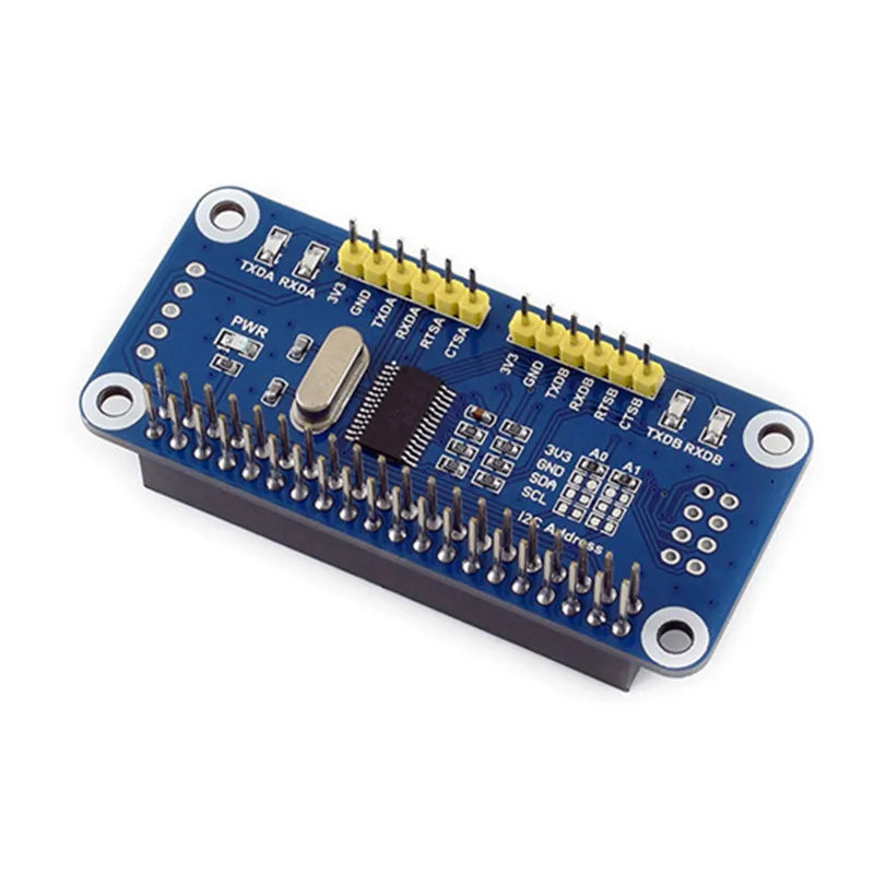 

Pi 4B/3b +/Zero serial port I2C expansion board SC16IS752 UART