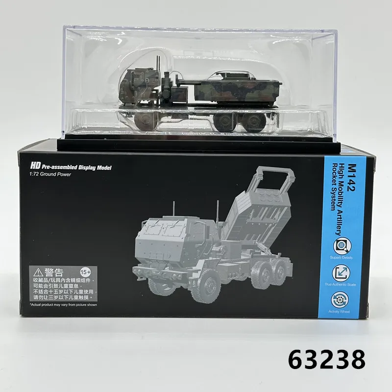 Dragon 1/72 Tank  Model M142 High Mobility Artillery Rocket System US Army 63238 Military Vehicle Collection In Stock