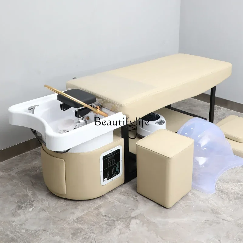 Fumigation Head Recuperate Hair Ear Cleaning Shampoo Chair Hair Salon Flush Hair Salon Massage Shampoo Bed Shampoo Chair