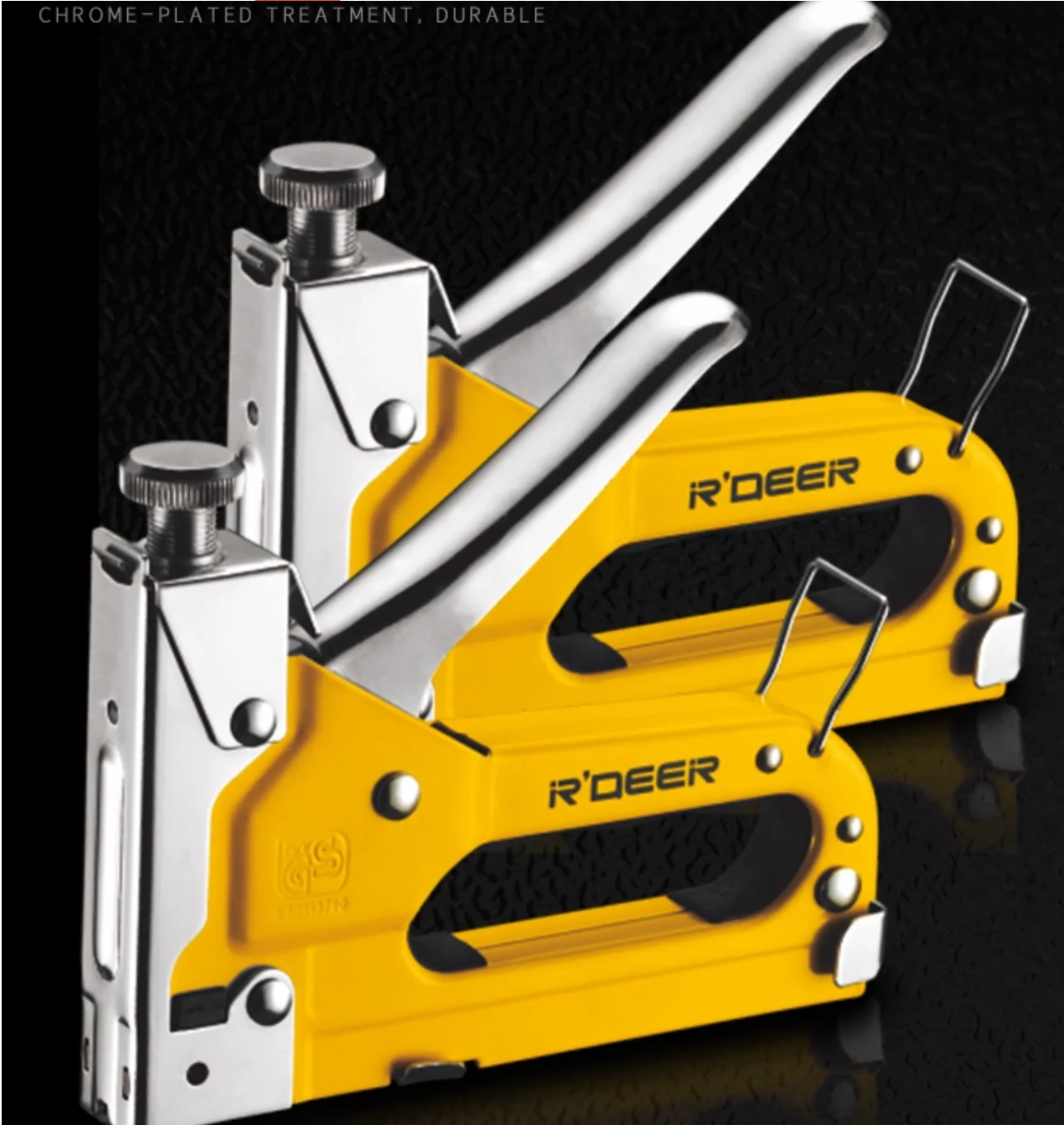 R'DEER 공구 매뉴얼 3가지 용도 중형 직선 못총 U자형 T자형 못총 리벳 풀러