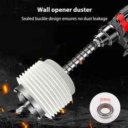 Wall Hole Opener Dust Cover Electric Drill Dust Cover Bowl Wood Protection Downlight Gypsum Ceiling Sound Reaming Dust