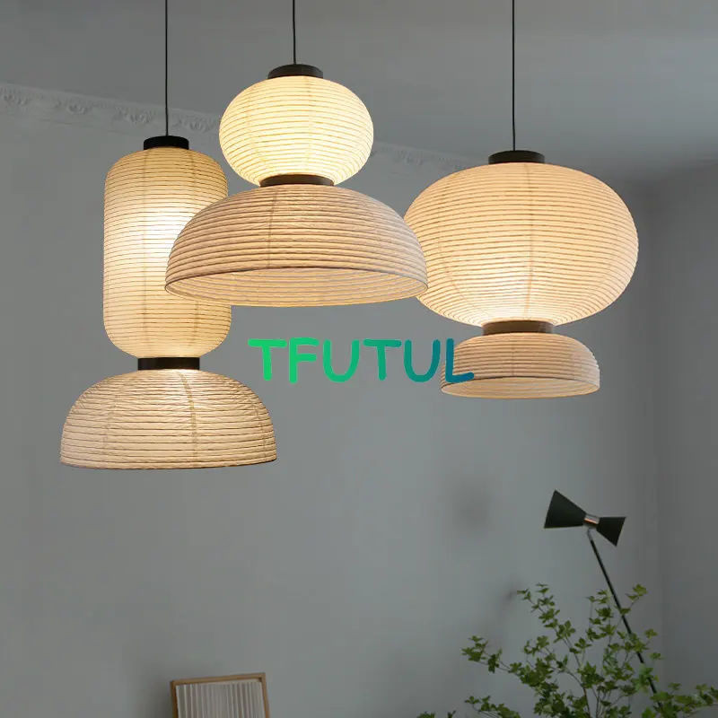 

Danish Designer Paper Led Pendant Lights E27 Hanging Light for Living Room Bedroom Kitchen Balcony Bar Indoor Lighting Fixtures