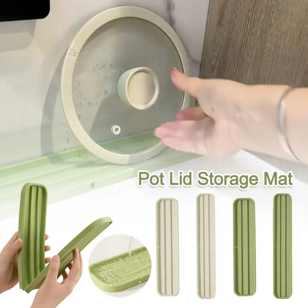 

Washable Countertop Pot Lid Storage Mat Multifunctional Countertop Protector Long Non-slip Mat Sink Water Prevent