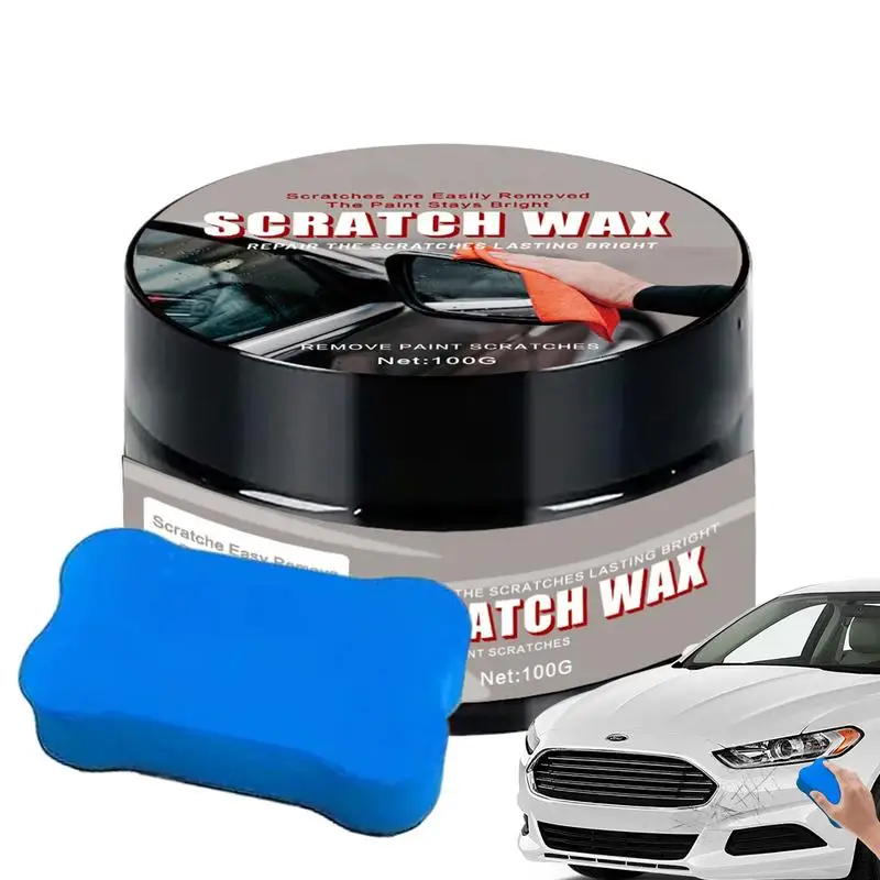 Scratch Repair Restorer WAX Multifunctional Scratch และ Swirl Remover แบบพกพาสีซ่อมรอยขีดข่วนสําหรับยานพาหนะภาษาโปลิชคําและ WAX