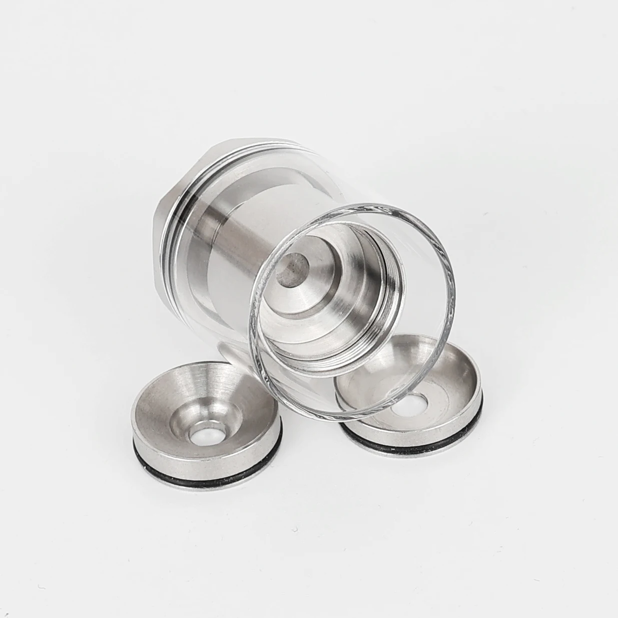 Tanque de vidro curto com pino estendido, acessórios RTA VAPE, 23mm, estilo MTL RTA RTA