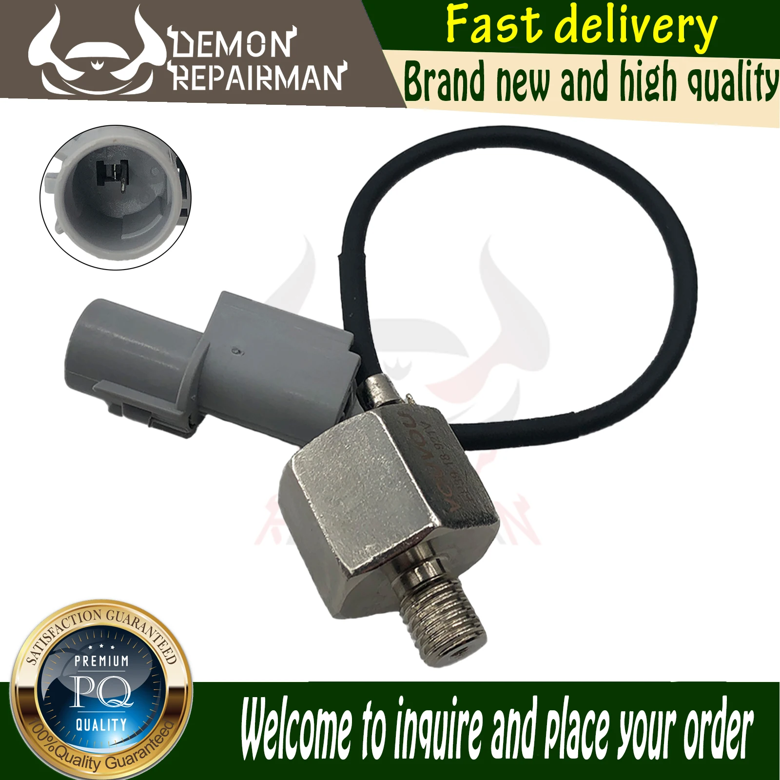 18640-78G00 Knock Sensor Compatible with Suzuki Vitara XL-7 SX4 Aerio Grand Vitara Chevrolet Tracker 2.0L 2.5L 2.7L 18640-52D00