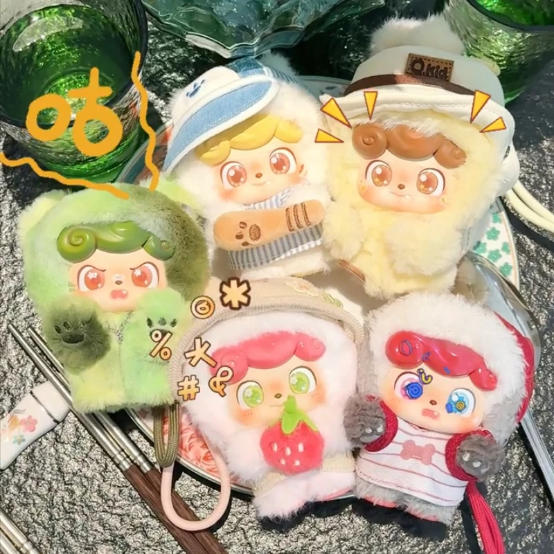 

Симпатичная детская серия Q для активного отдыха, слепая коробка, виниловая кукла с лицом, модный кулон, декор, коробка для тастеров, сумка, коллекция, модель, игрушка в подарок