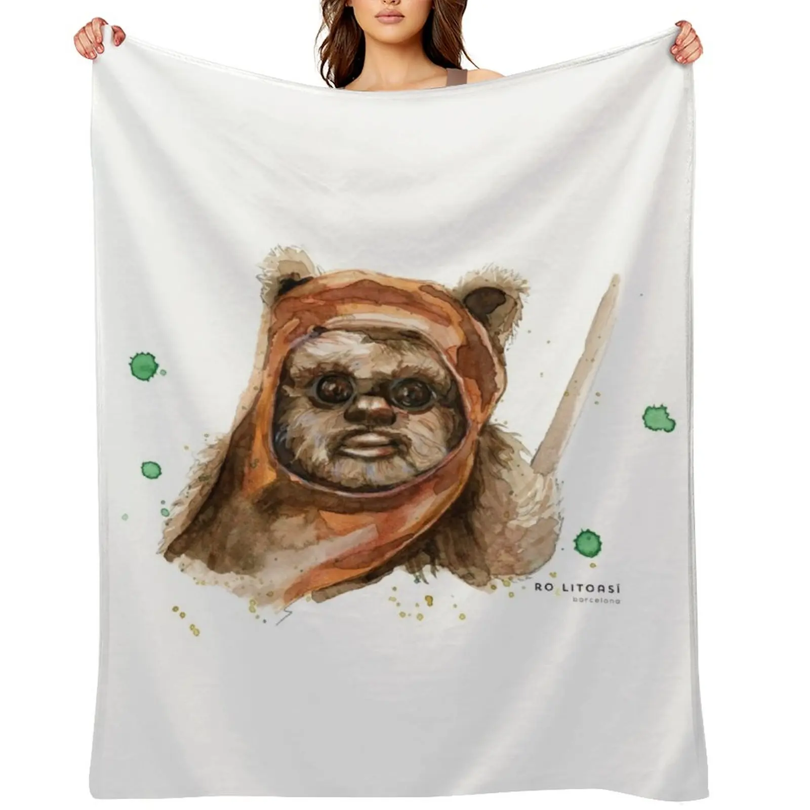 Одеяло Ewok Очень большое одеяло для дивана Дизайнерские одеяла