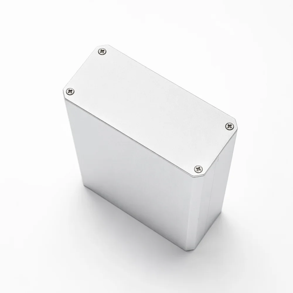 104*46 Aluminum  Alloy Enclosure Instrument Power Supply Circuit board Protects Box Shell HIFI Audio Preamp Amp Chassis House view 4