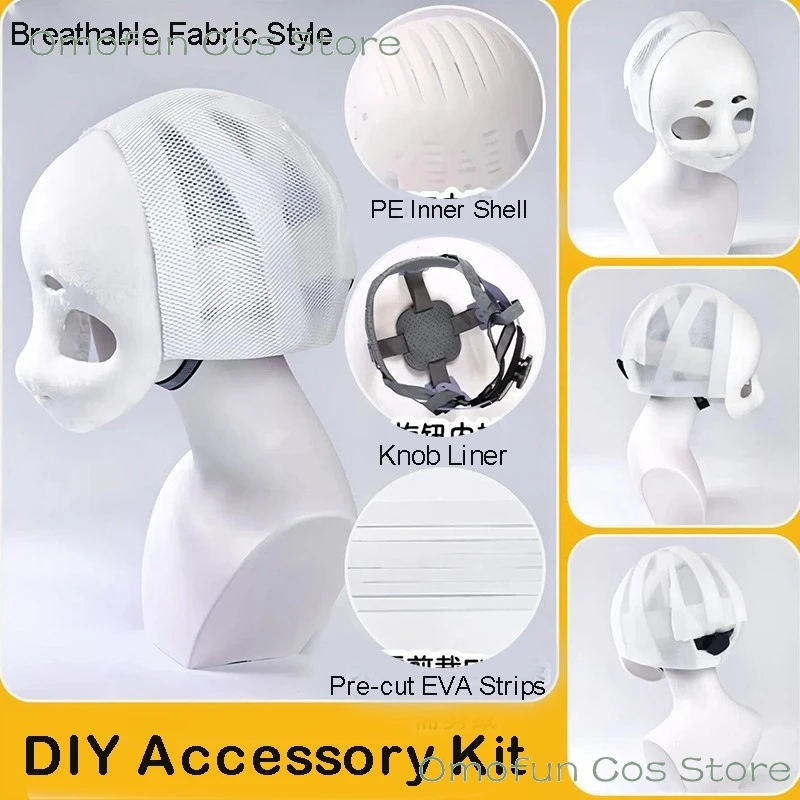 For Fursuit Kigurumi DIY Material Headwear Head Shell Base EVA Safety Helmet Cosplay Furry Accessories Head Foam Mask Base Set