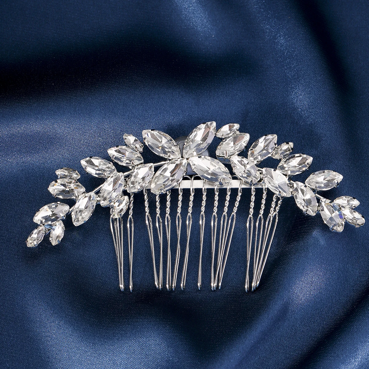 Fashion Classic Crystal Hair Comb Elegant Jewellery Headpiece Bridal Wedding Hair Accessories Hair Ornament Holiday Gifts image 5