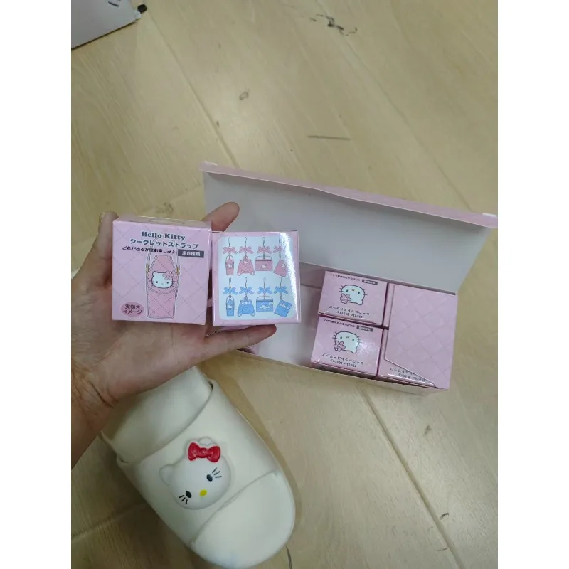 

Sanrio Chararter Figure Hello Kitty Bag Pendant Keychain Children Blind Box Toy