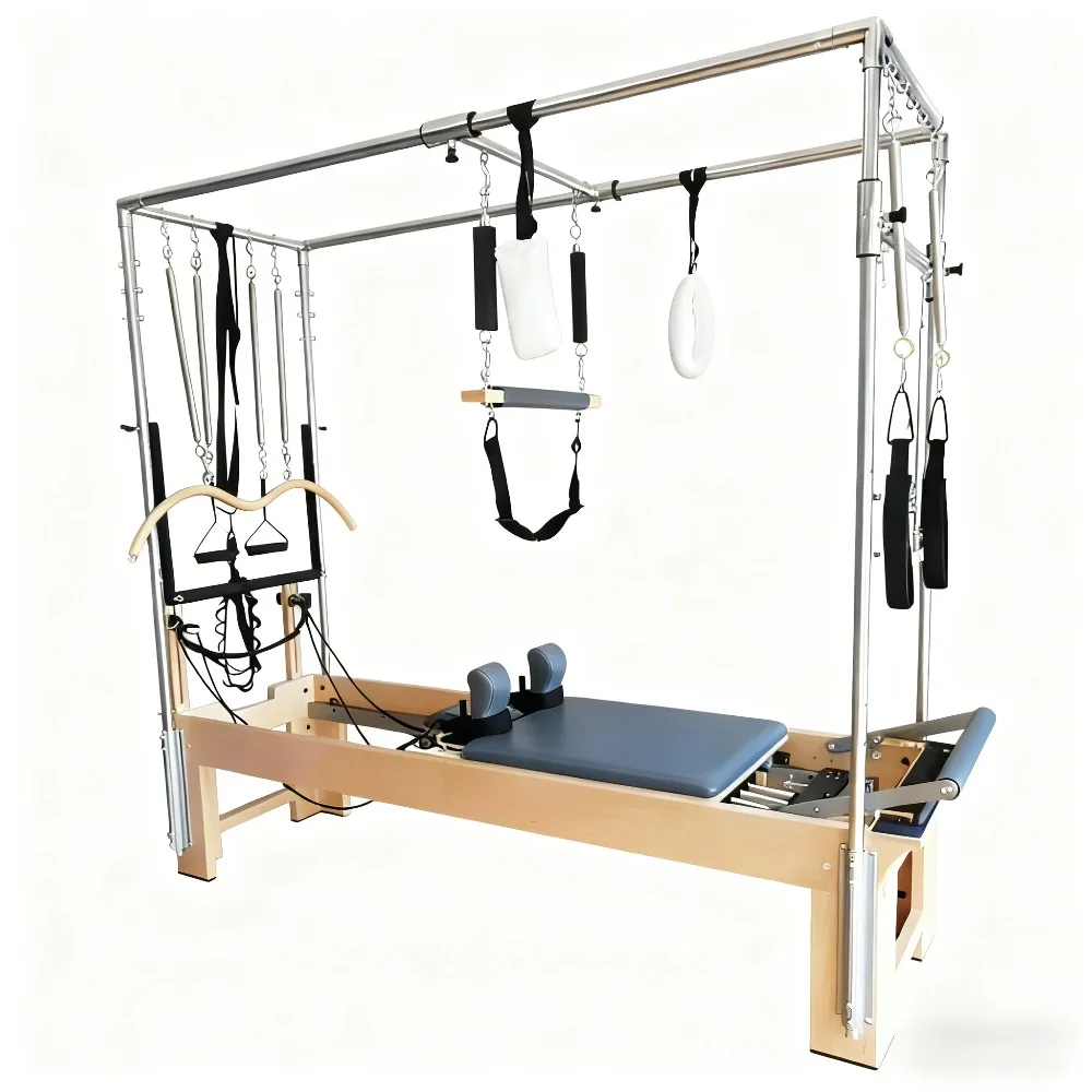 Hot Selling Durable Adjustable Solid Wood wooden tower Pilates Reformer Yoga Studio Pilates equipment