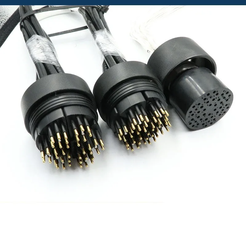 Ocean lift sail watertight connector 42-pin underwater connection plug, anti-seawater corrosion material