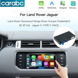 CARABC-Carplay inalámbrico, Android, Auto Fits para Land Rover, Jaguar, Bosch, Discovery4, Evoque, Freelander 2, XE, XF, XJL, Mirroring Decorder