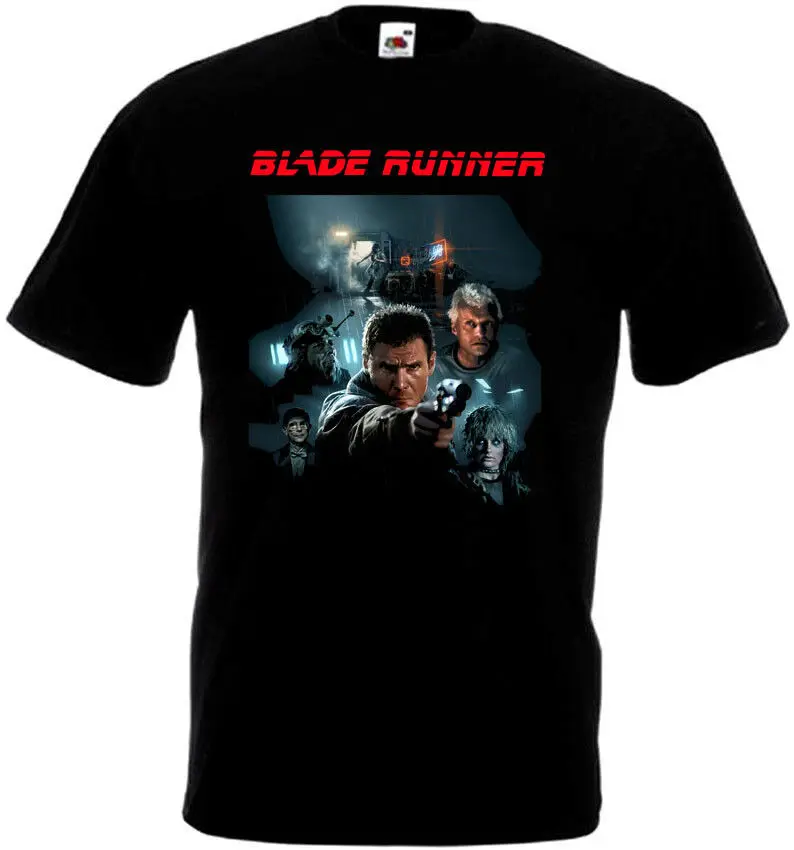 Blade Runner v31 T shirt black movie poster all sizes S-5XL