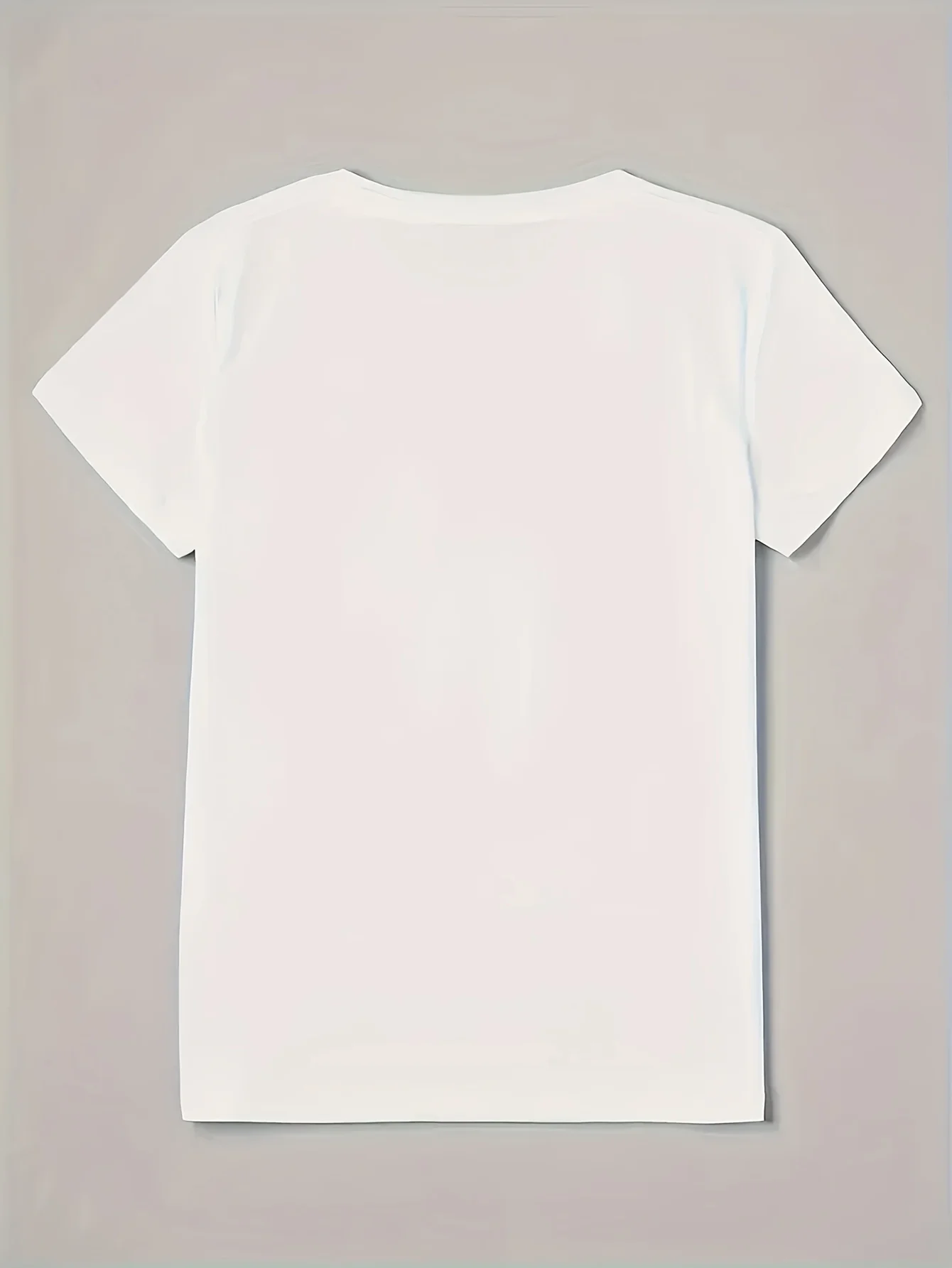 Birthday Queen Women's Tee, Purple Lips Crown Graphic White Top - Image 3