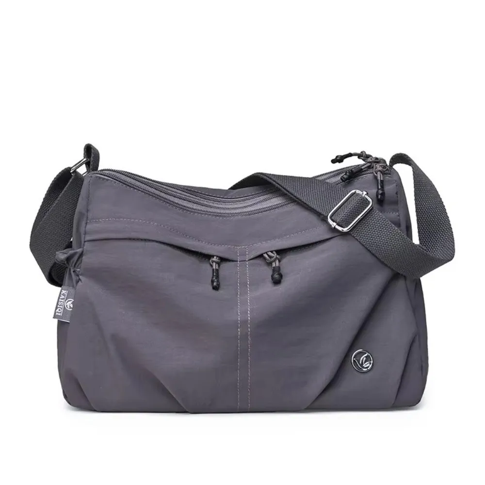 2026 New Nylon Canvas Crossbody Bag Lightweight Large Capacity Single Shoulder Bag Shopping Bag Multi-layer Handbag For Women