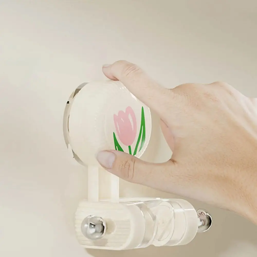 Portable Suction Cup Shower Head Holder Adjustable Cartoon Shower Head Mount Base Wall Mount Shower Bracket Bathroom Accessories - view 4
