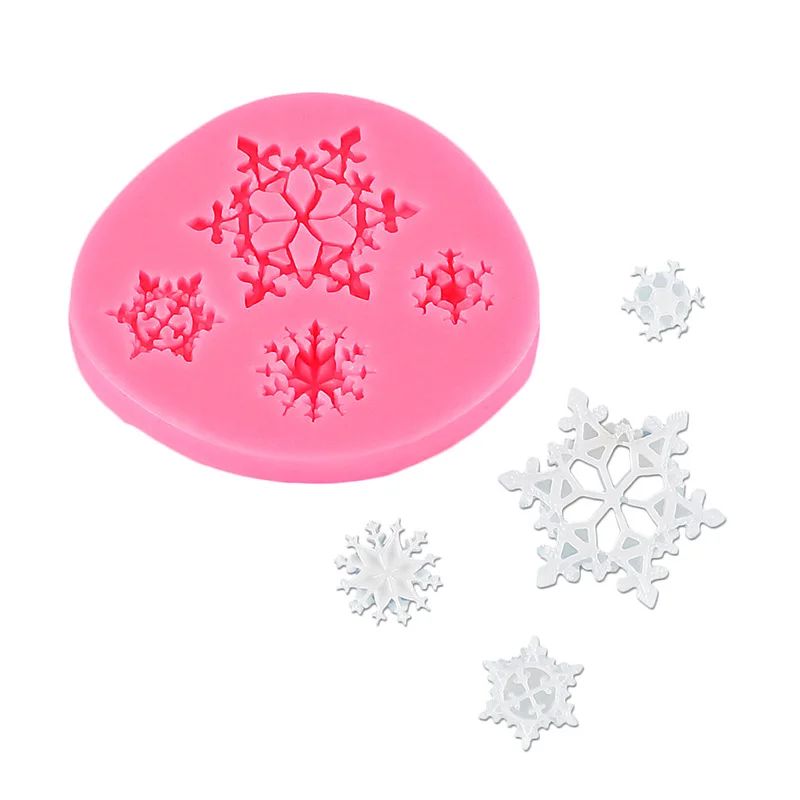 Snowflake Fondant Cake Mould, Fondant Tool N095