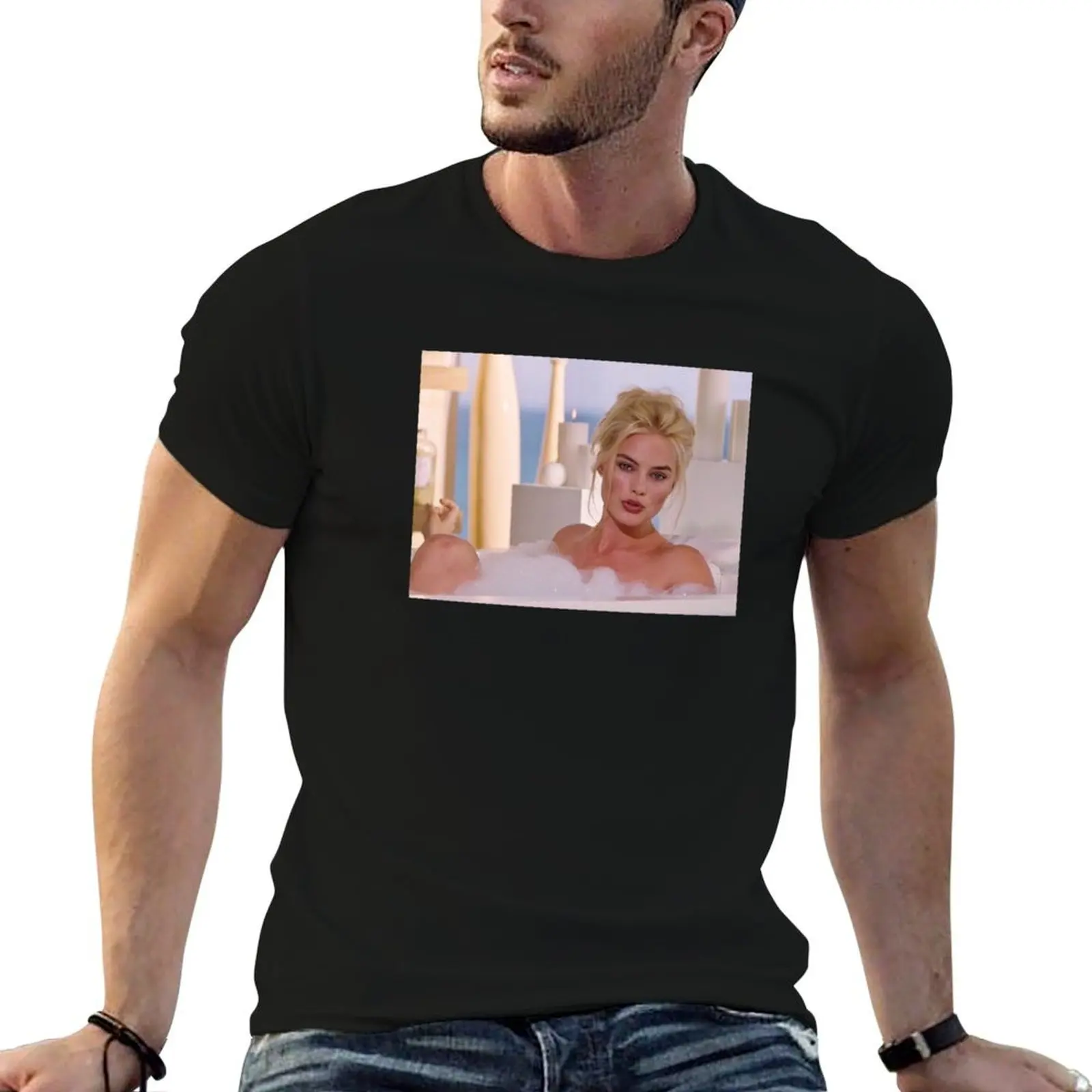 

Margot Robbie, The Big Short T-Shirt t shirt man luxury funny t shirts cotton cotton t shirt man T-Shirt