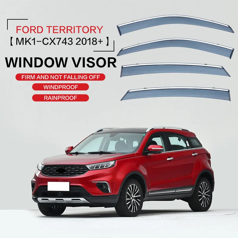 

For FORD Territory Window visor Weather Shield Side Window Deflector Car windshield weather shield Car accessories