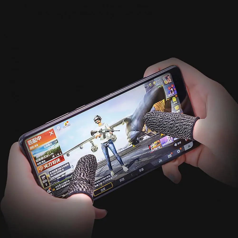 1 Paar Spiel Finger betten nützliche Smartphone Finger Ärmel elastische Finger Ärmel Handys piel Finger betten für Unterhaltung