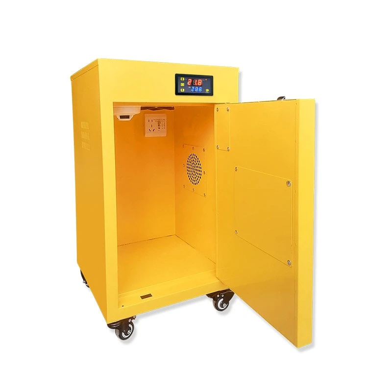 

Lithium battery charging and storage, fire-proof and explosion-proof cabinet with leakage exhaust fan, safety cabinet