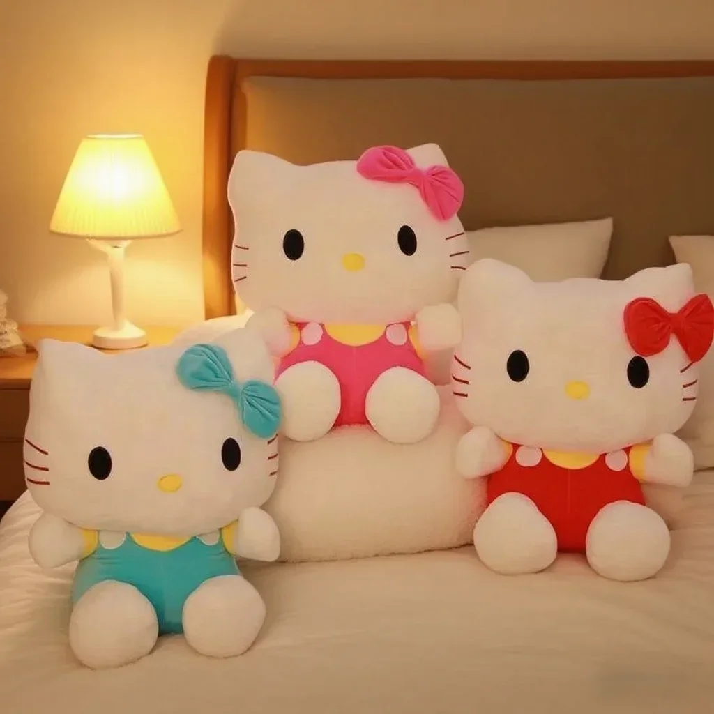 

Miniso Hot Hello Kitty Plush Toys Cute Sanrio Movie Cat for Baby/Kids/Girlfriend Christmas Gift, Cartoon Cotton Hello Kitty Toys