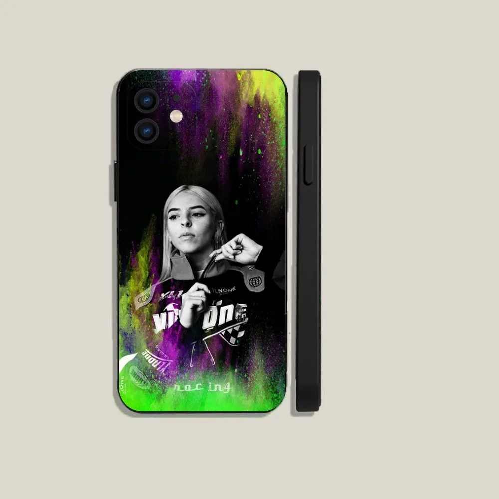 Rapper Young M-Miko Phone Case For iPhone 15,14,13,12,11,Plus,Pro Max,XS,X,XR,SE,Mini,8,7 Soft Silicone Black Cover