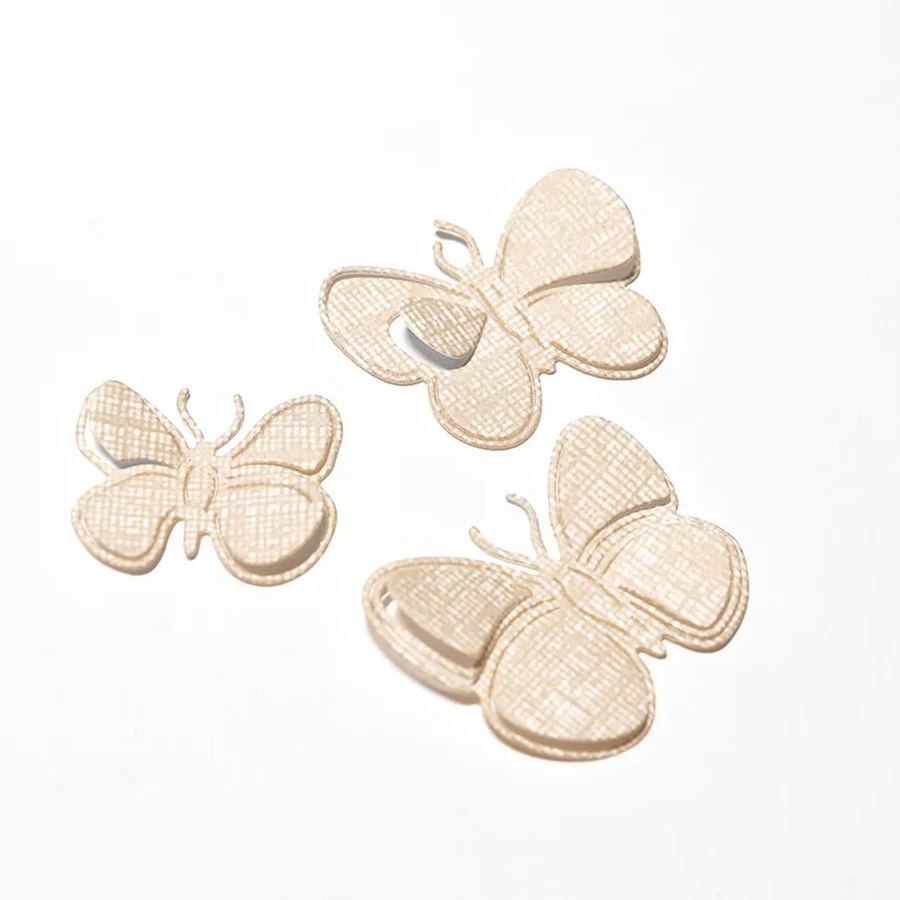 2025 New Arrival Butterfly Plants Four-leaved Clover Mushroom Agaric Metal Cutting Dies for DIY Scrapbooking Card Making Stencil view 6