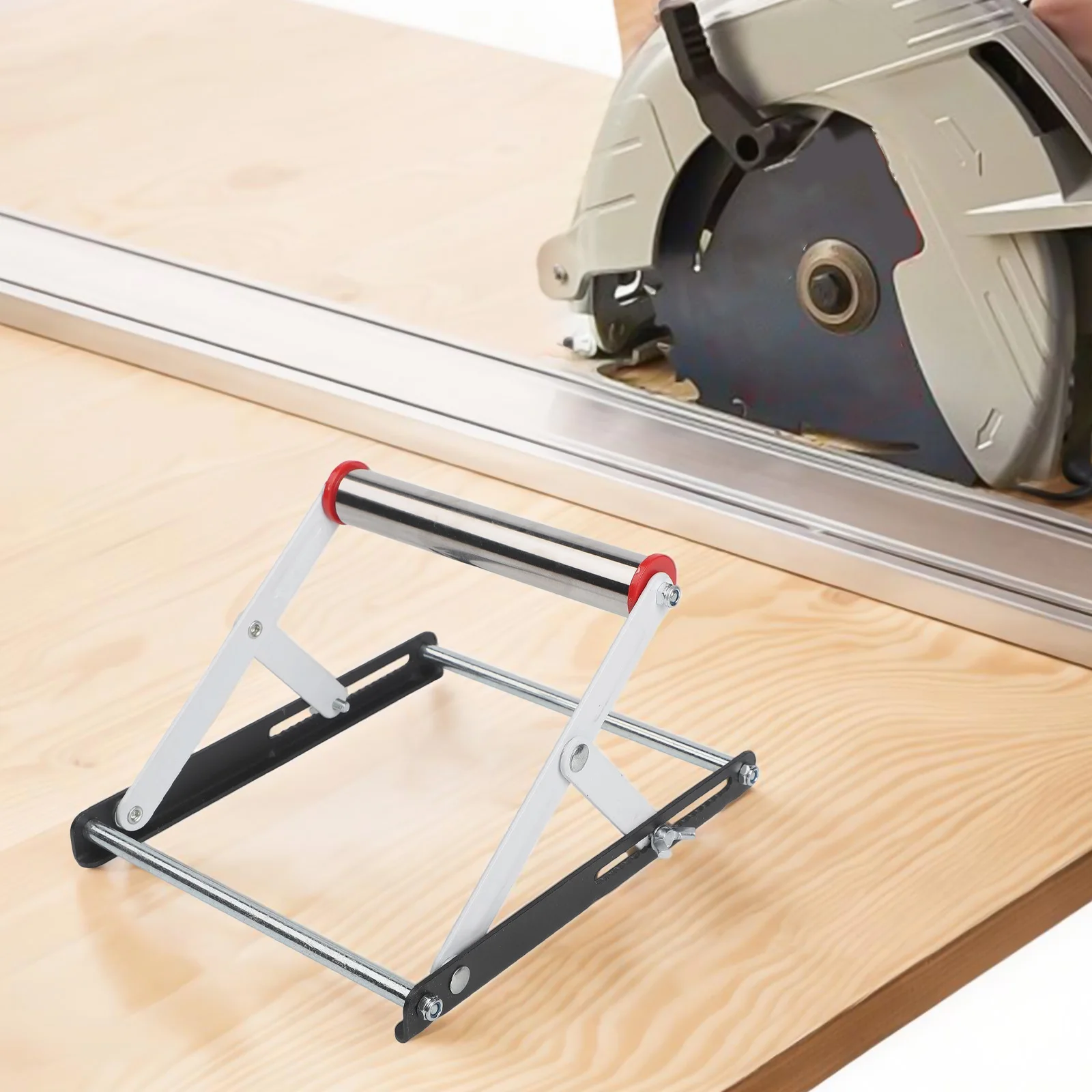 

Cutting Machine Accessory Holder Adjustable Bracket Adjustable Size 55 135MM Cutting Machine Rack Portable Design