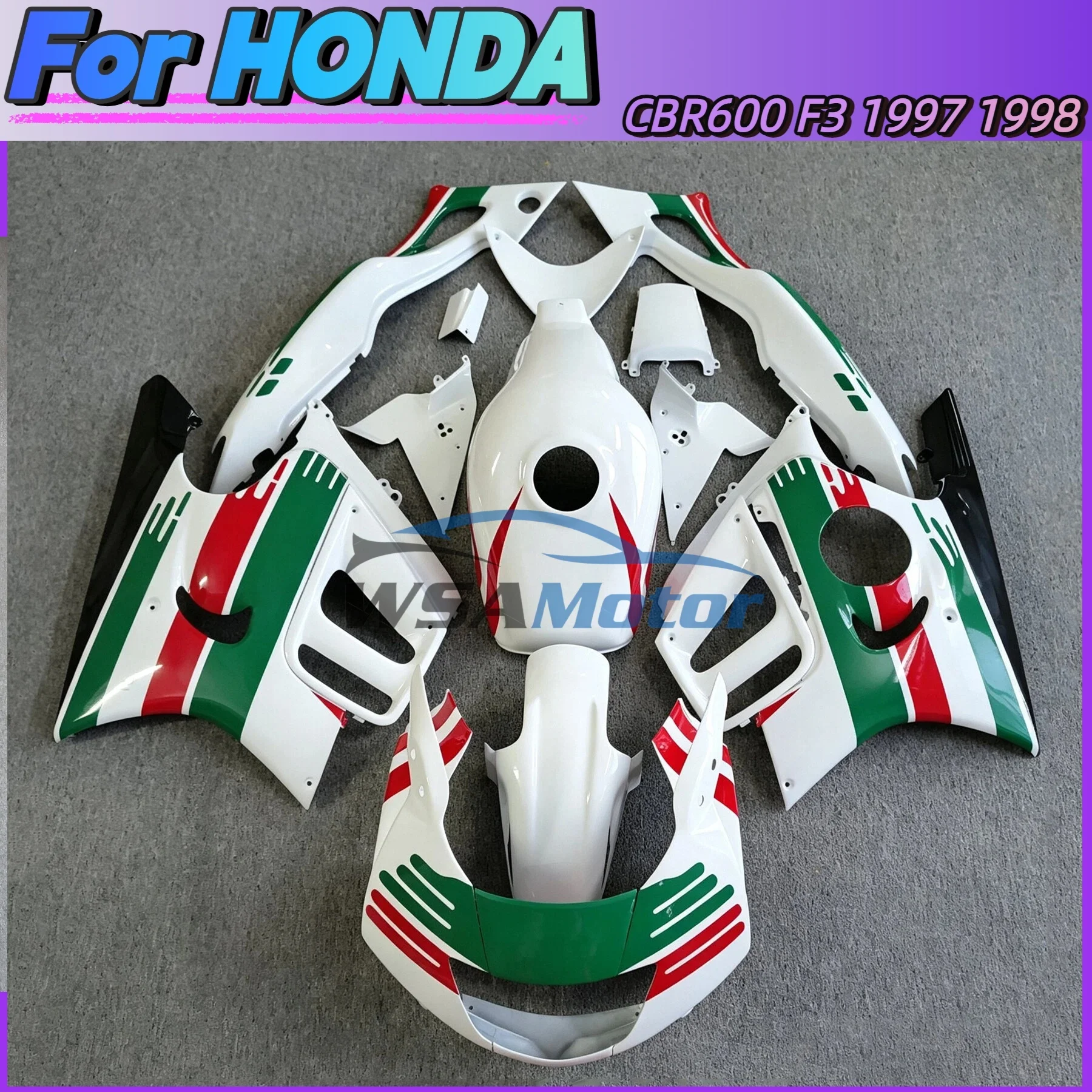 Plastic Fairings for CBR 600 F3 CBR600 F3 1997-1998 repsol Abs Fairing 97 98 Full Body Kits for CBR600F3 1997 1998 Replacement