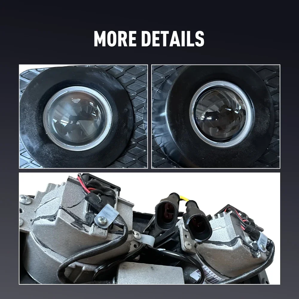 

Pair Of Heavy Trucks LED Fog Lights Assembly For SCANIA G440 Integrated Fog Lamp Driving Lamp Front Bumper Light