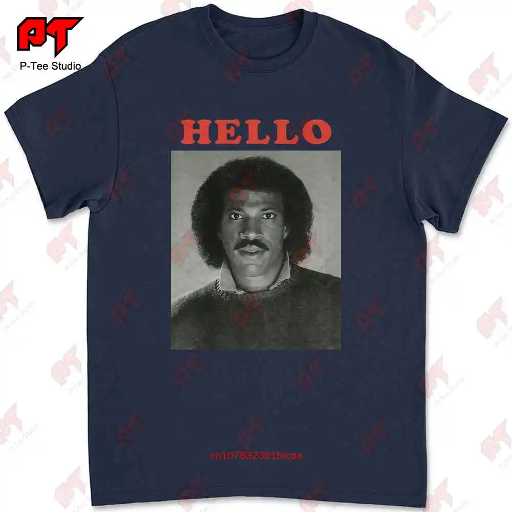 Lionel Richie Hello Photo 1983 01 T-shirt RSO9